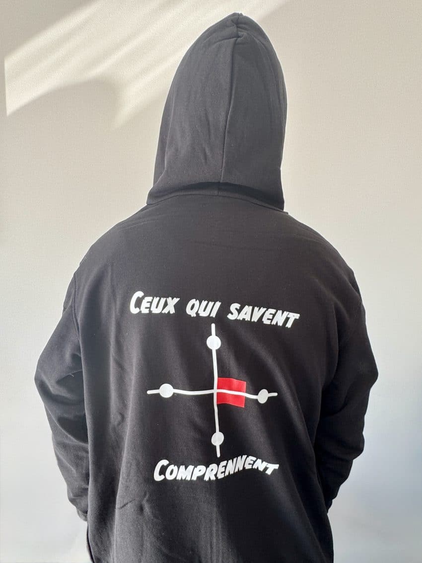 Sweat-shirt Unisexe Contre Visée – Image 4